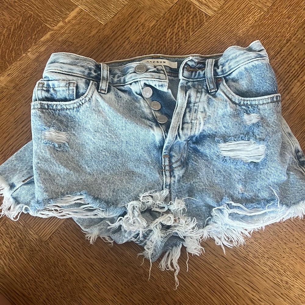 pacsun jean shorts